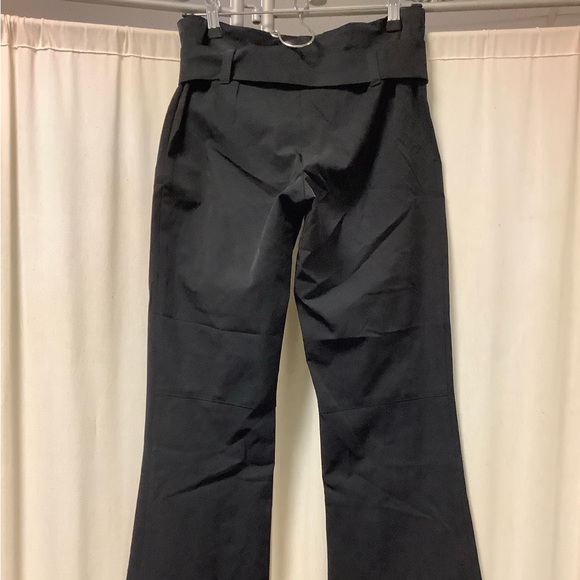 Vtg Y2K Cache Flare Belted Pants 27 x 30 - Picture 3 of 11